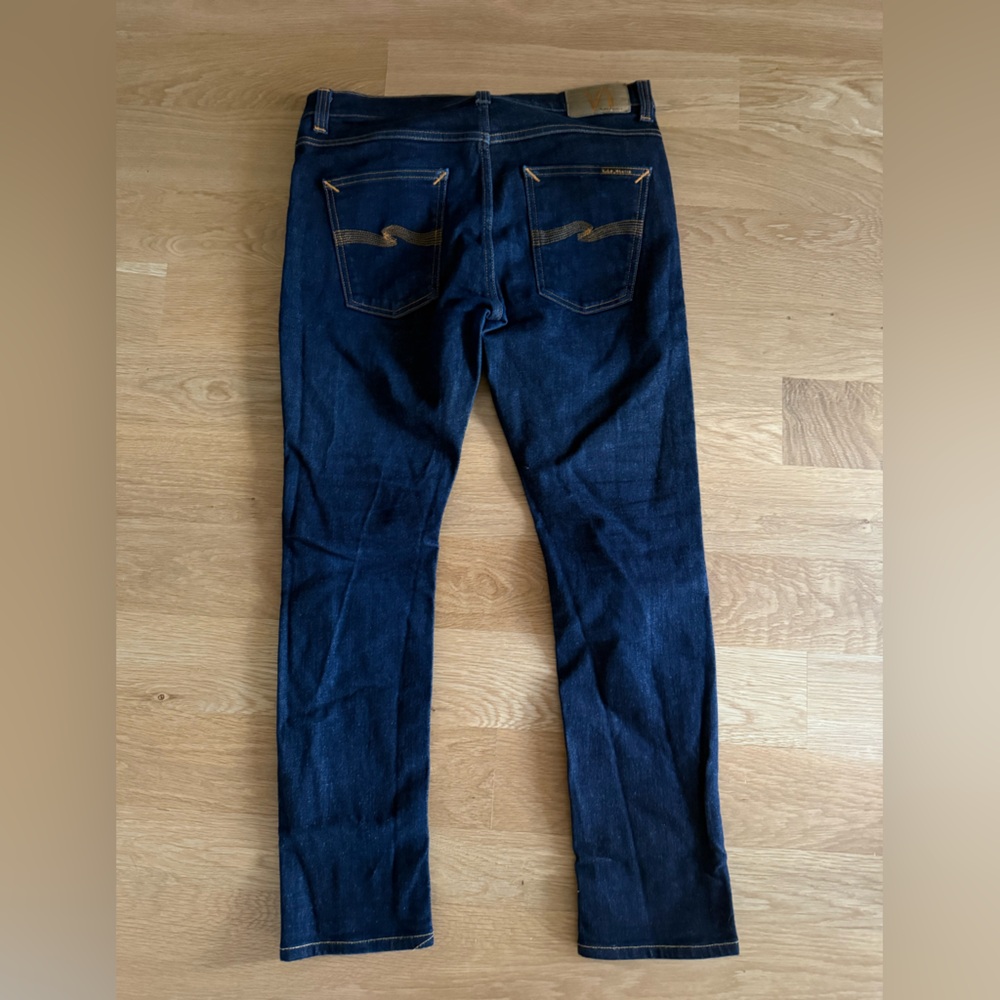 Nudie Jeans Dark Blue “Lean Dean” Jeans